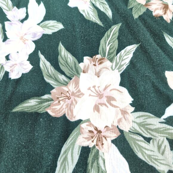 Show Me Your Mumu Green Floral Jamie Tunic Blouse Mini Dress Dress -Size S -GUC - Picture 12 of 12